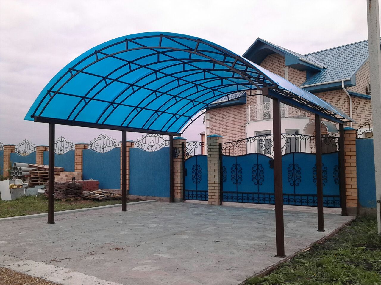 Навес для машины №45