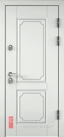 Входные двери МДФ в Серпухове «Белые двери МДФ»
