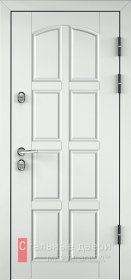 Входные двери МДФ в Серпухове «Белые двери МДФ»